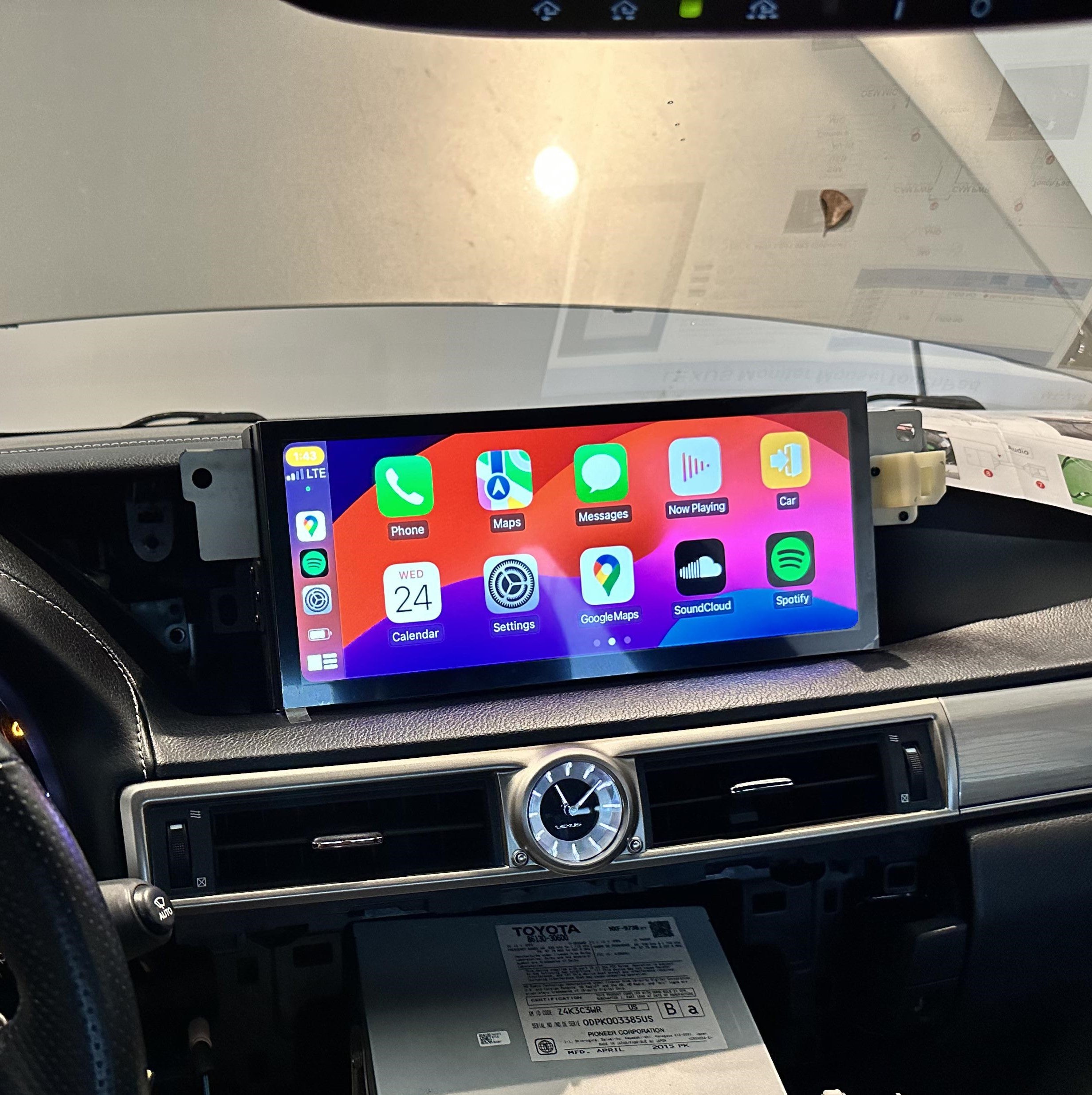 Lexus GS Apple Carplay & Android Auto Module 2013-2021