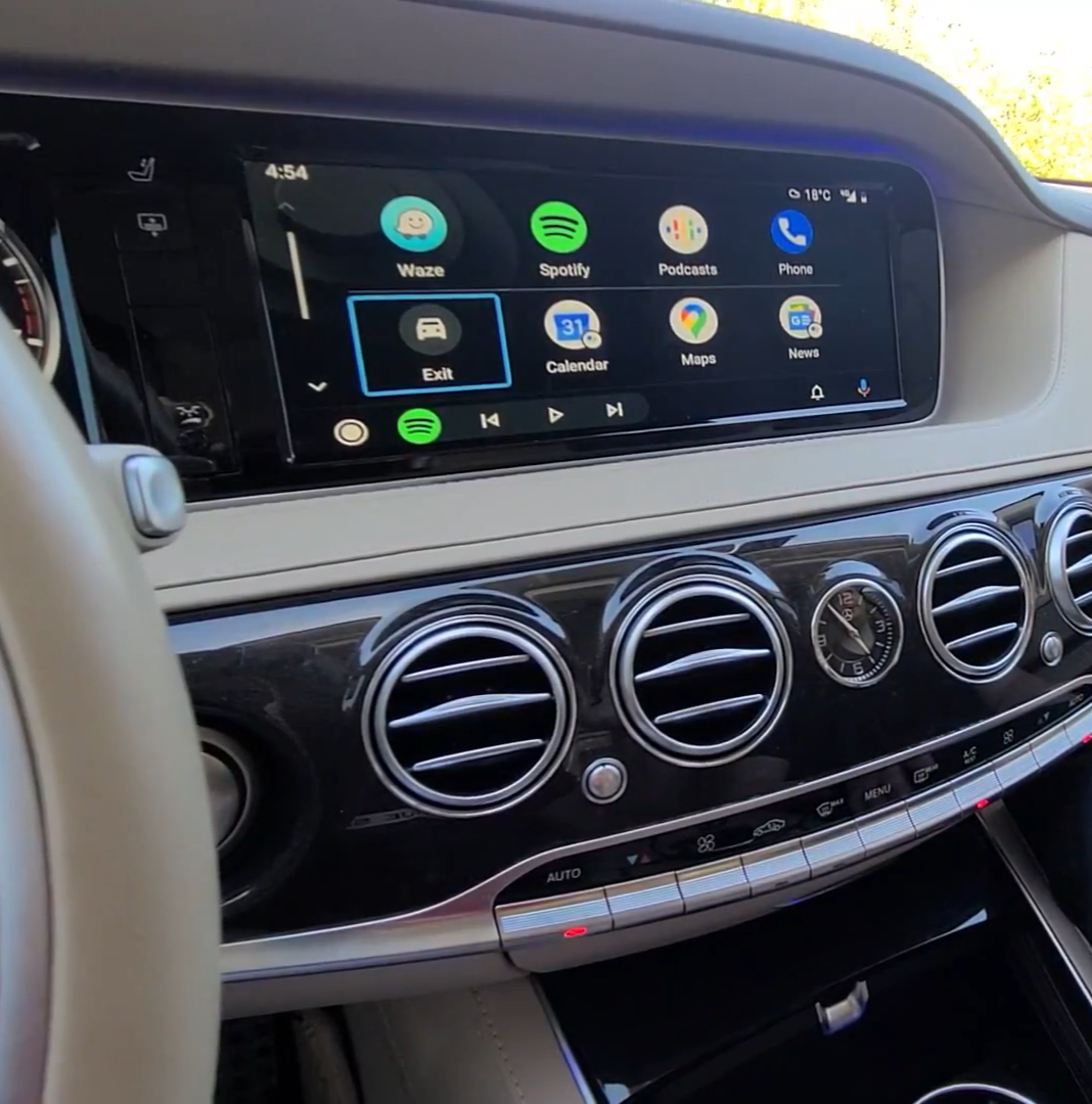 Mercedes S-Class 2003-2017 | Apple Carplay &amp; Android Auto Module