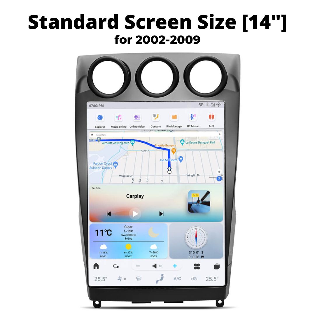 Nissan 350Z Tesla Screen