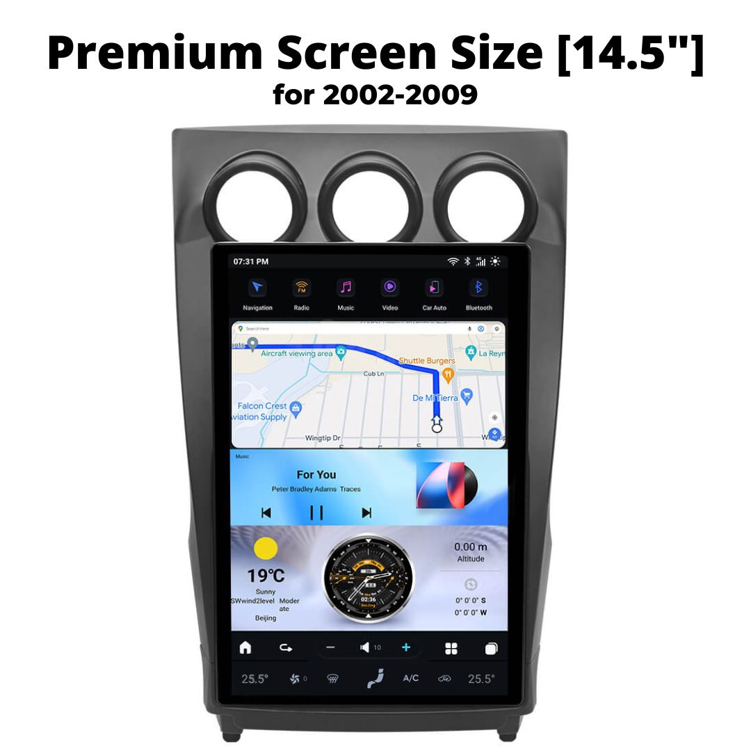 Nissan 350Z Tesla Screen