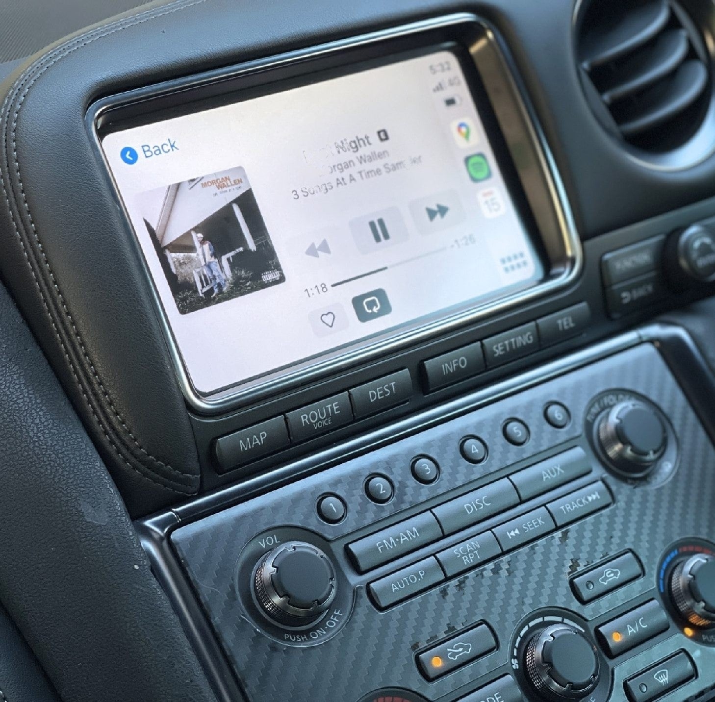 Nissan GT-R Apple Carplay & Android Auto Module