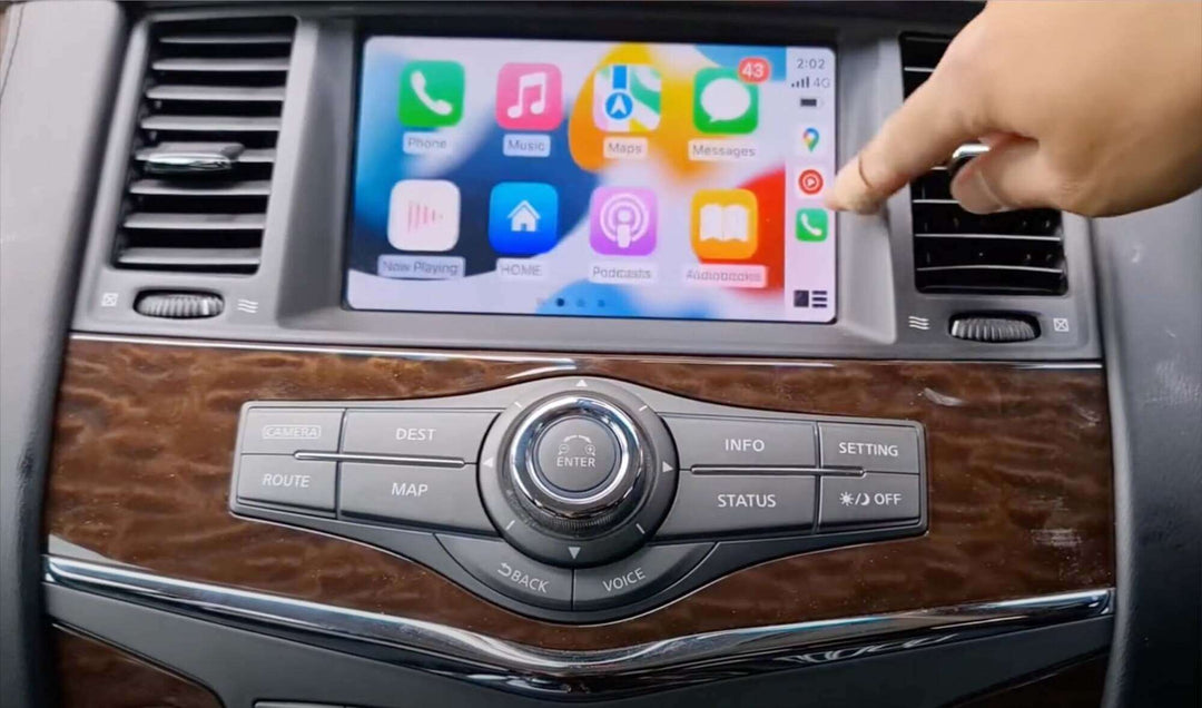 Nissan Patrol Apple Carplay & Android Auto Module