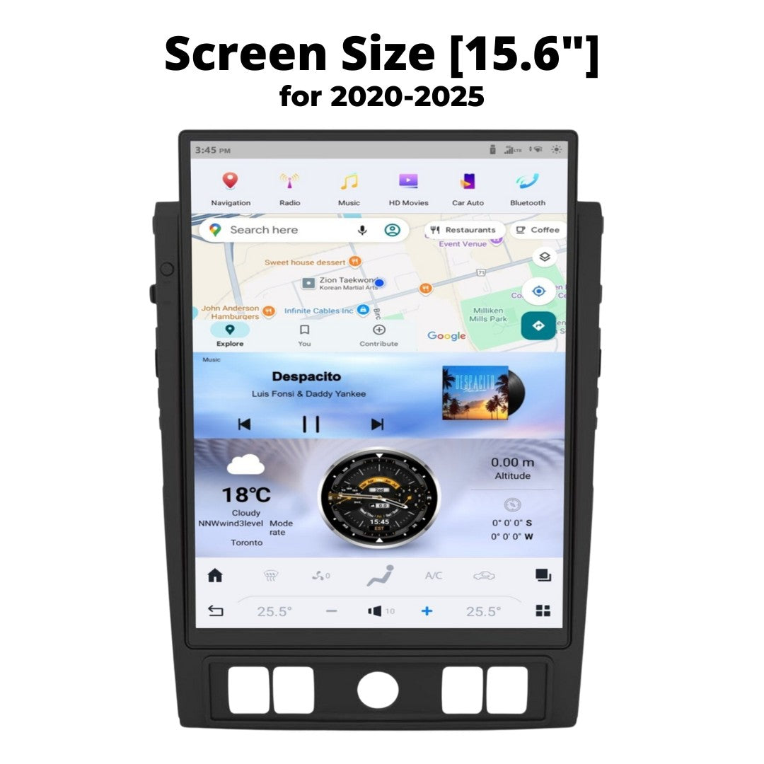 Nissan Titan Tesla Screen