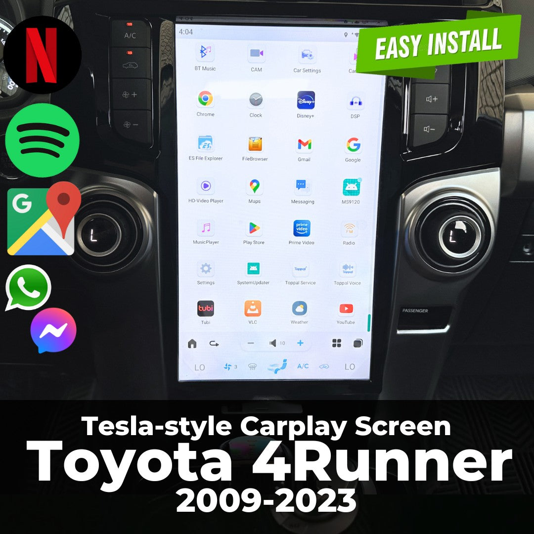 Tesla-style CarPlay Modules for Toyota | Merge Screens