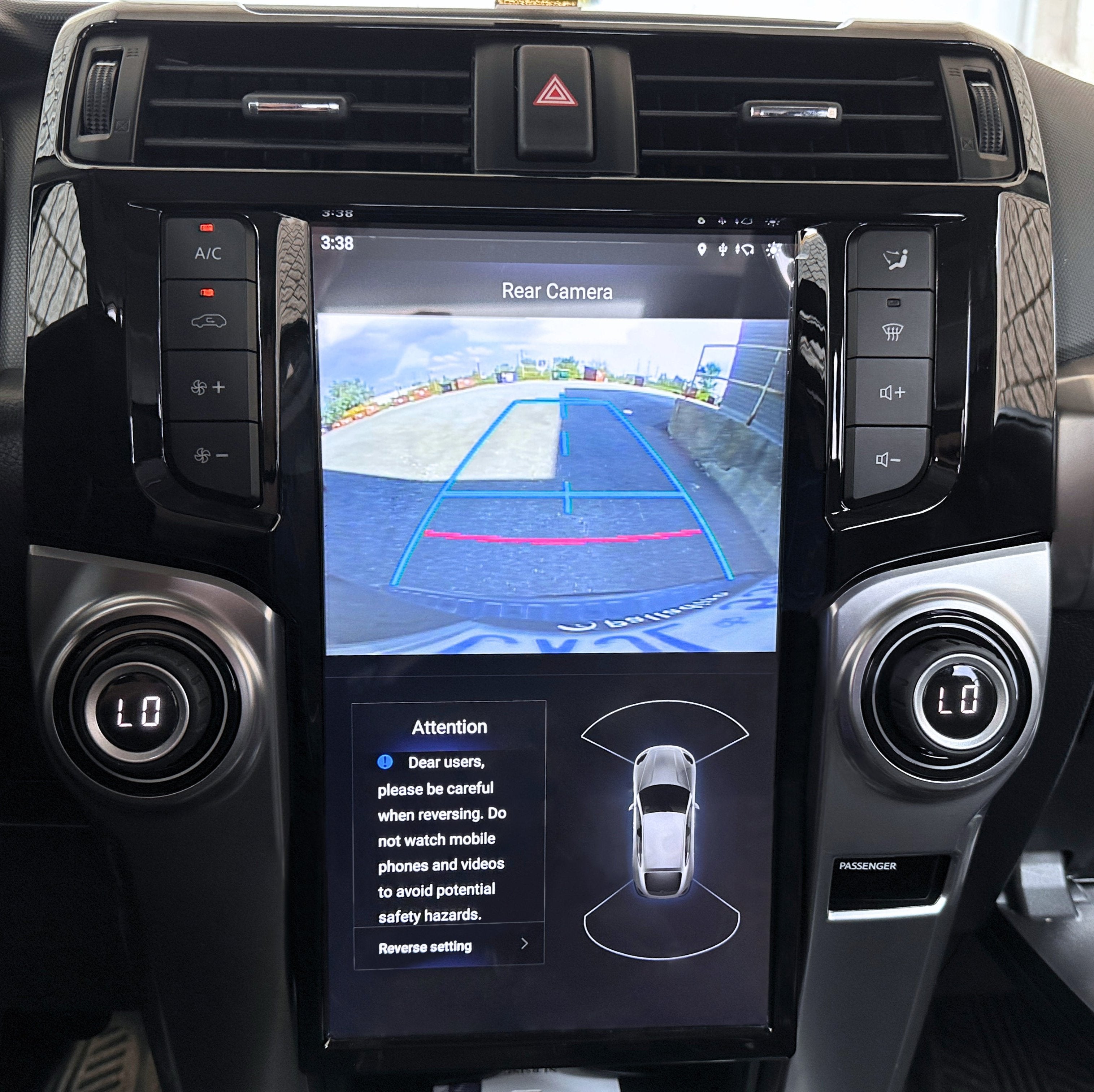 Toyota 4Runner Tesla Screen