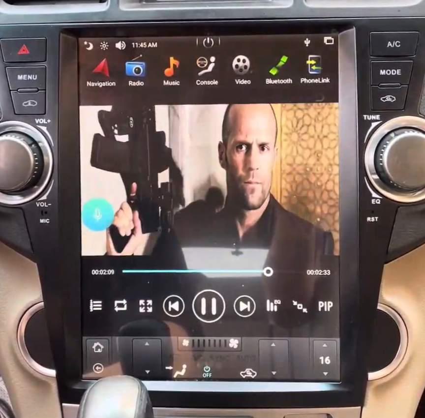 Tesla-style CarPlay Modules for Toyota | Merge Screens