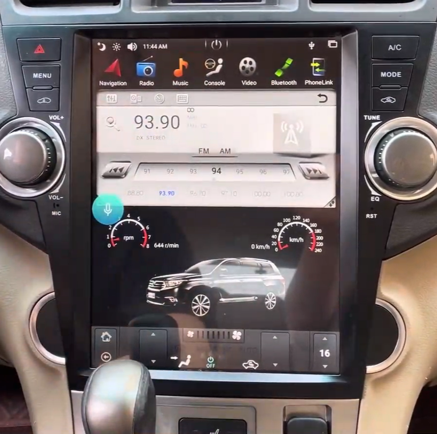 Tesla-style CarPlay Modules for Toyota | Merge Screens