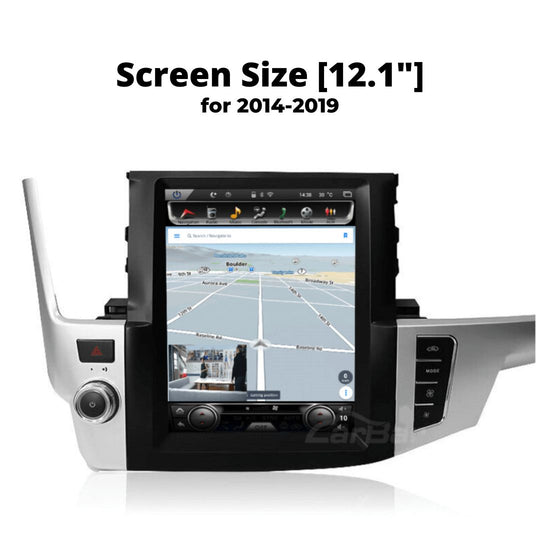 Toyota Highlander Tesla Screen