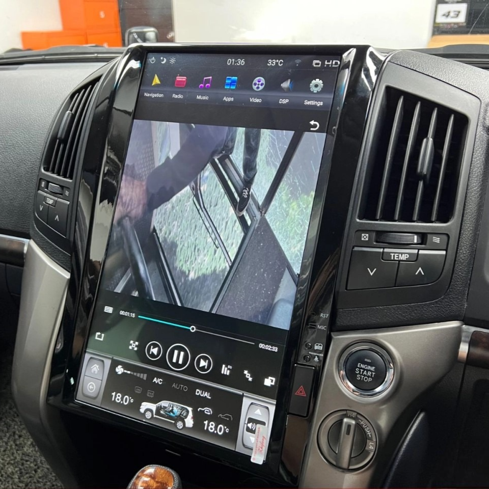 Tesla-style CarPlay Modules for Toyota | Merge Screens