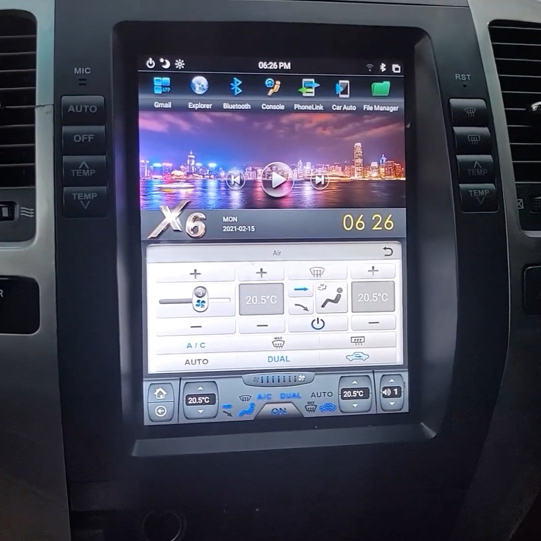 Toyota Prado Tesla Screen