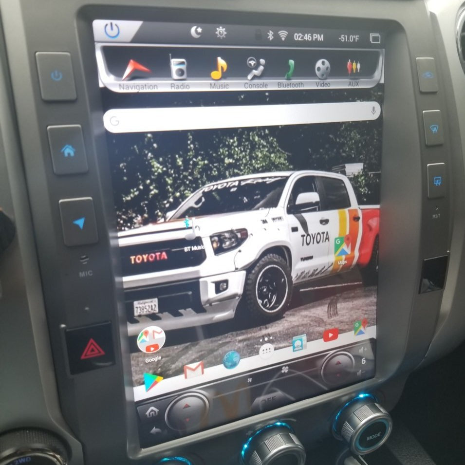 Toyota Sequoia Tesla Screen