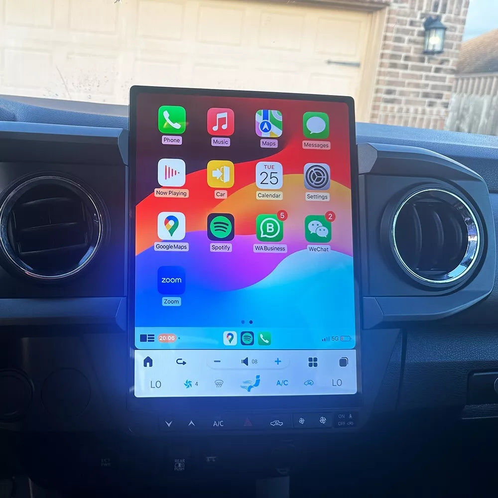 Toyota Tacoma Tesla Screen