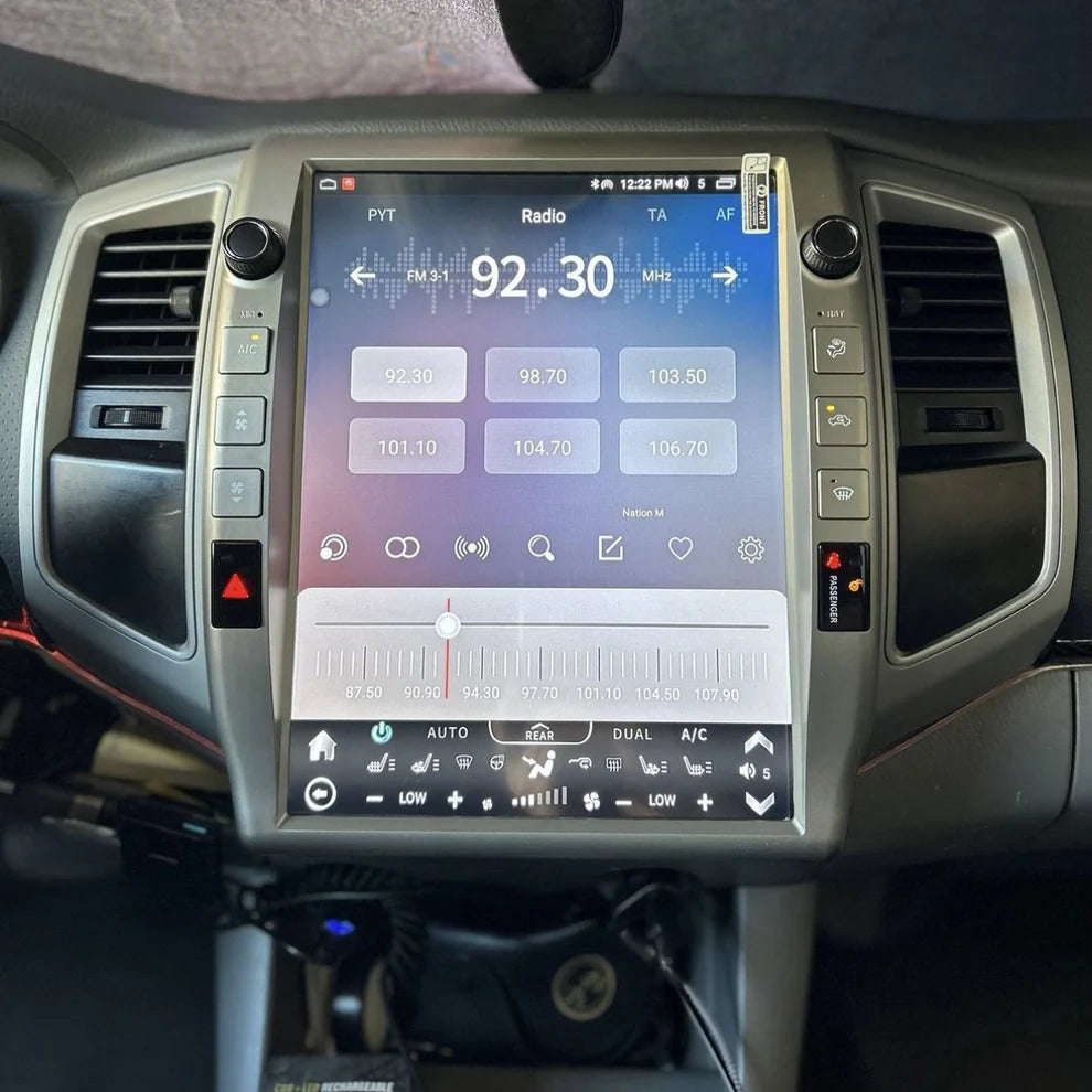 Toyota Tacoma Tesla Screen