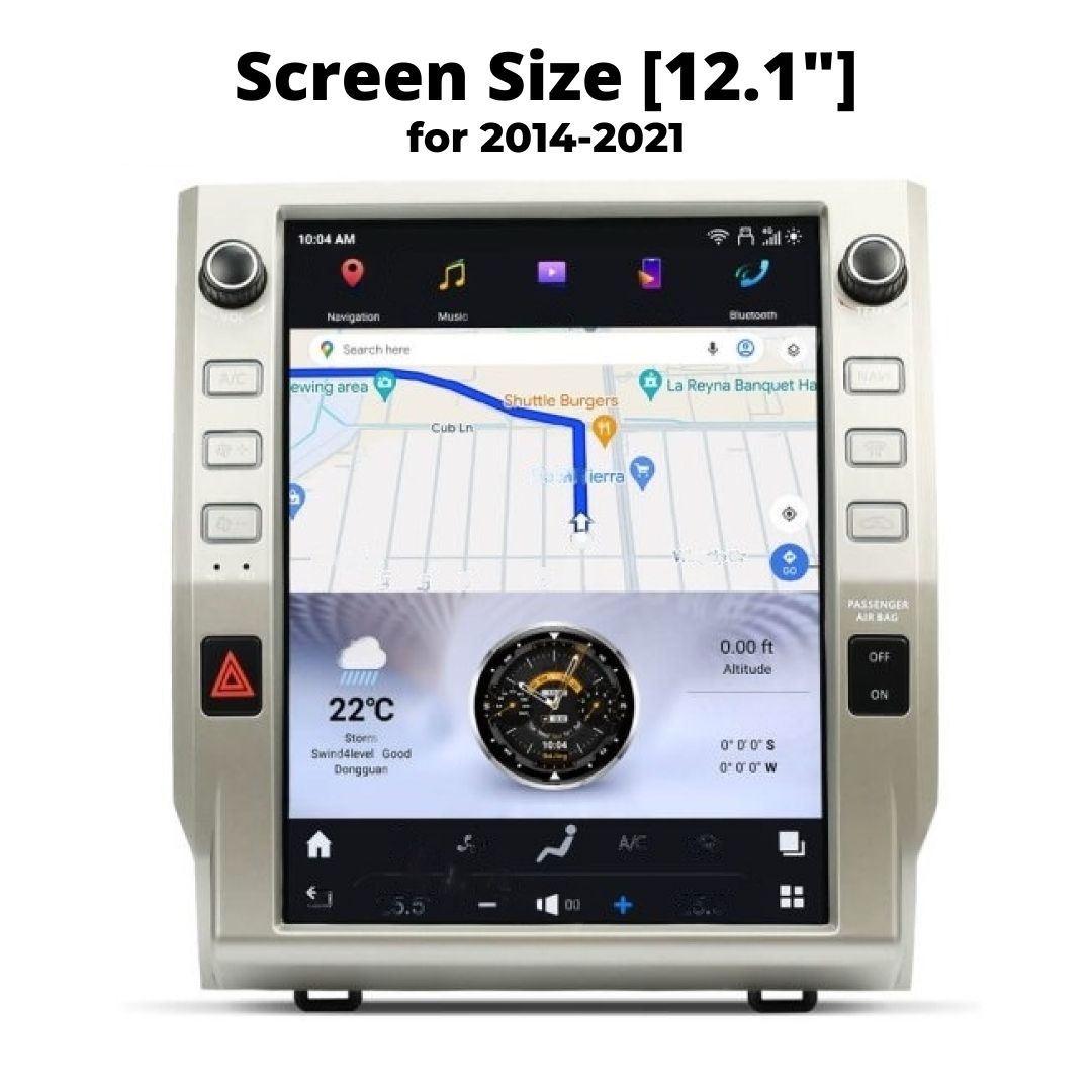 Toyota Tundra Tesla Screen Premium Upgrade – Merge Screens