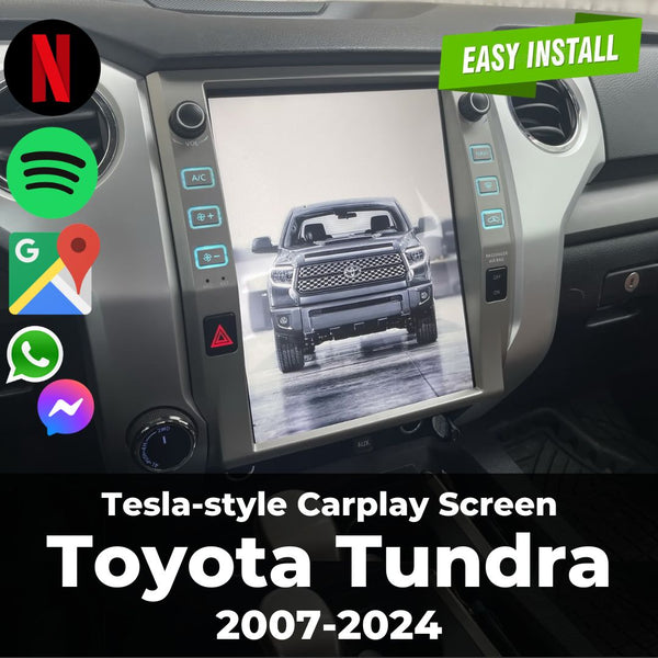 Tundra Tesla-style screen