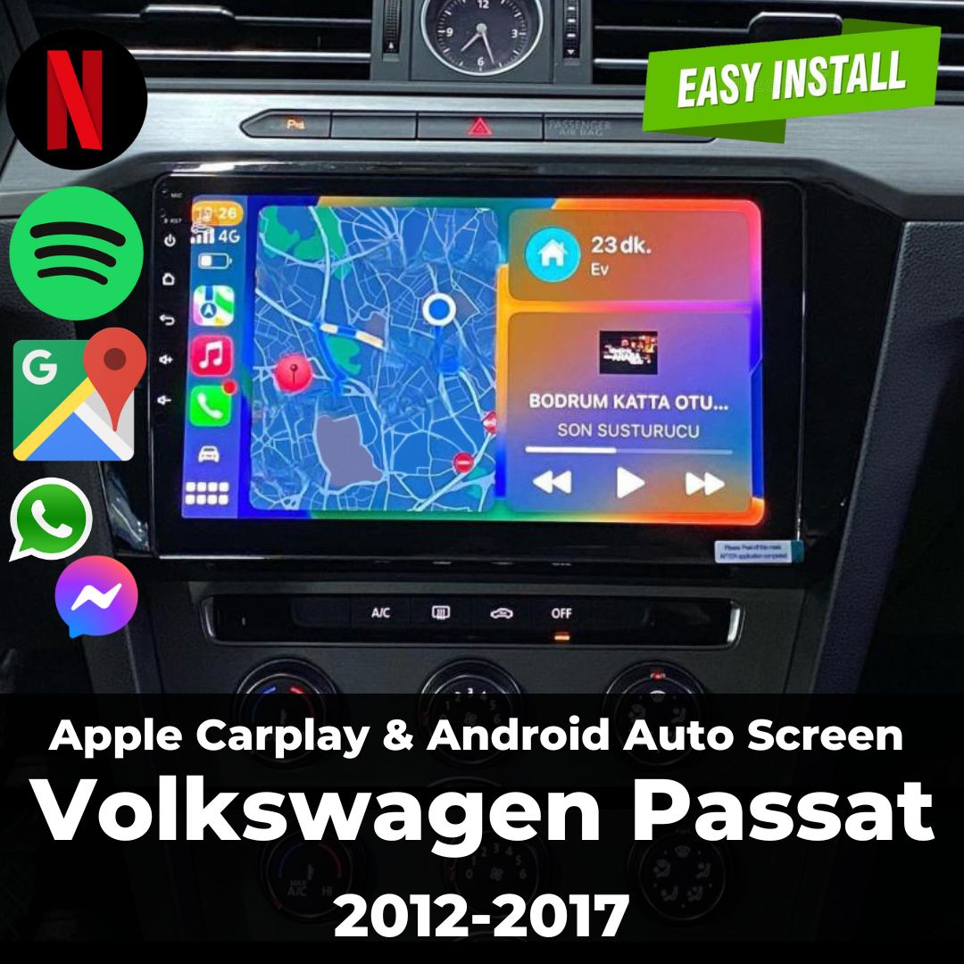 Volkswagen Passat Apple Carplay & Android Auto Screen