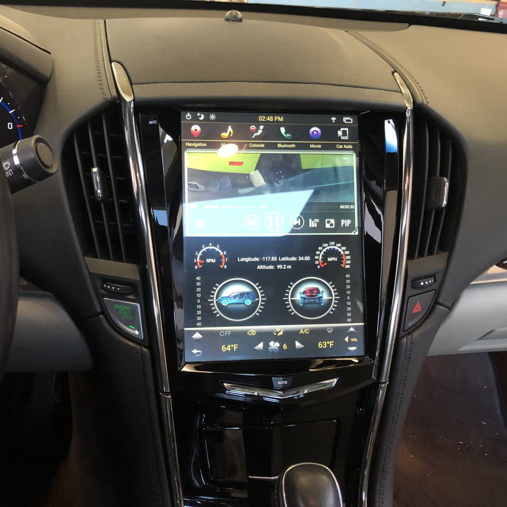 Cadillac ATS Tesla-style Screen