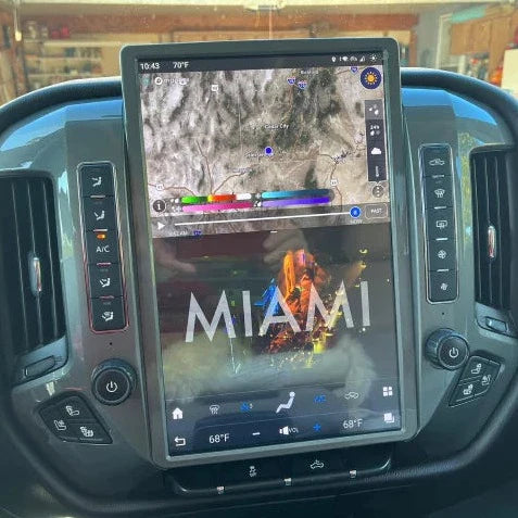 GMC Sierra Tesla Screen