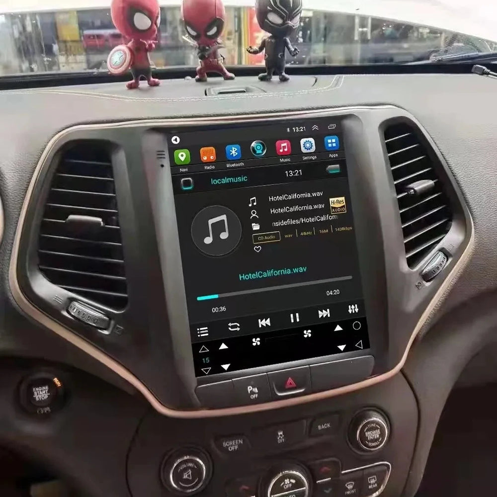 Jeep Cherokee Tesla-style Screen