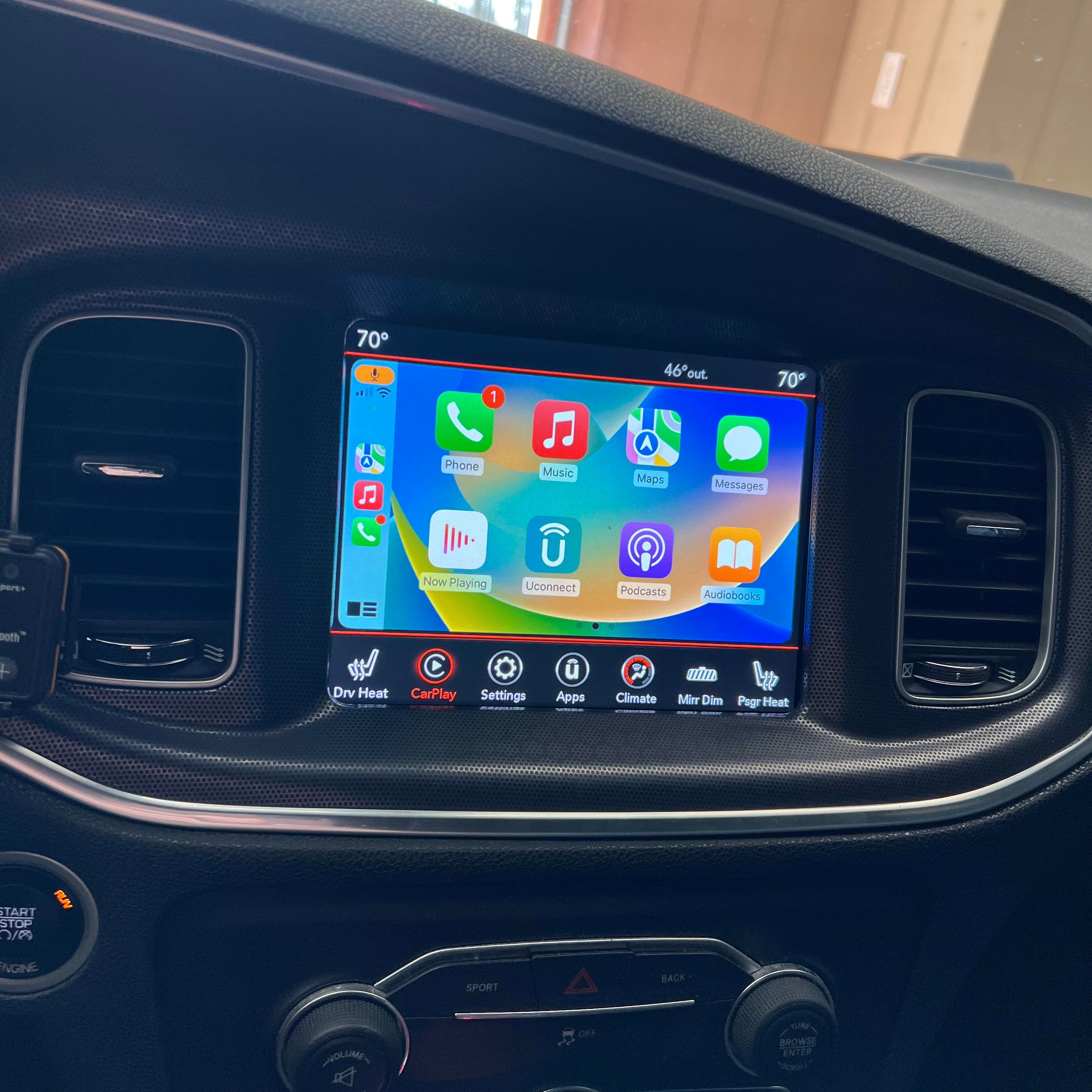 Dodge Charger Apple Carplay & Android Auto Module