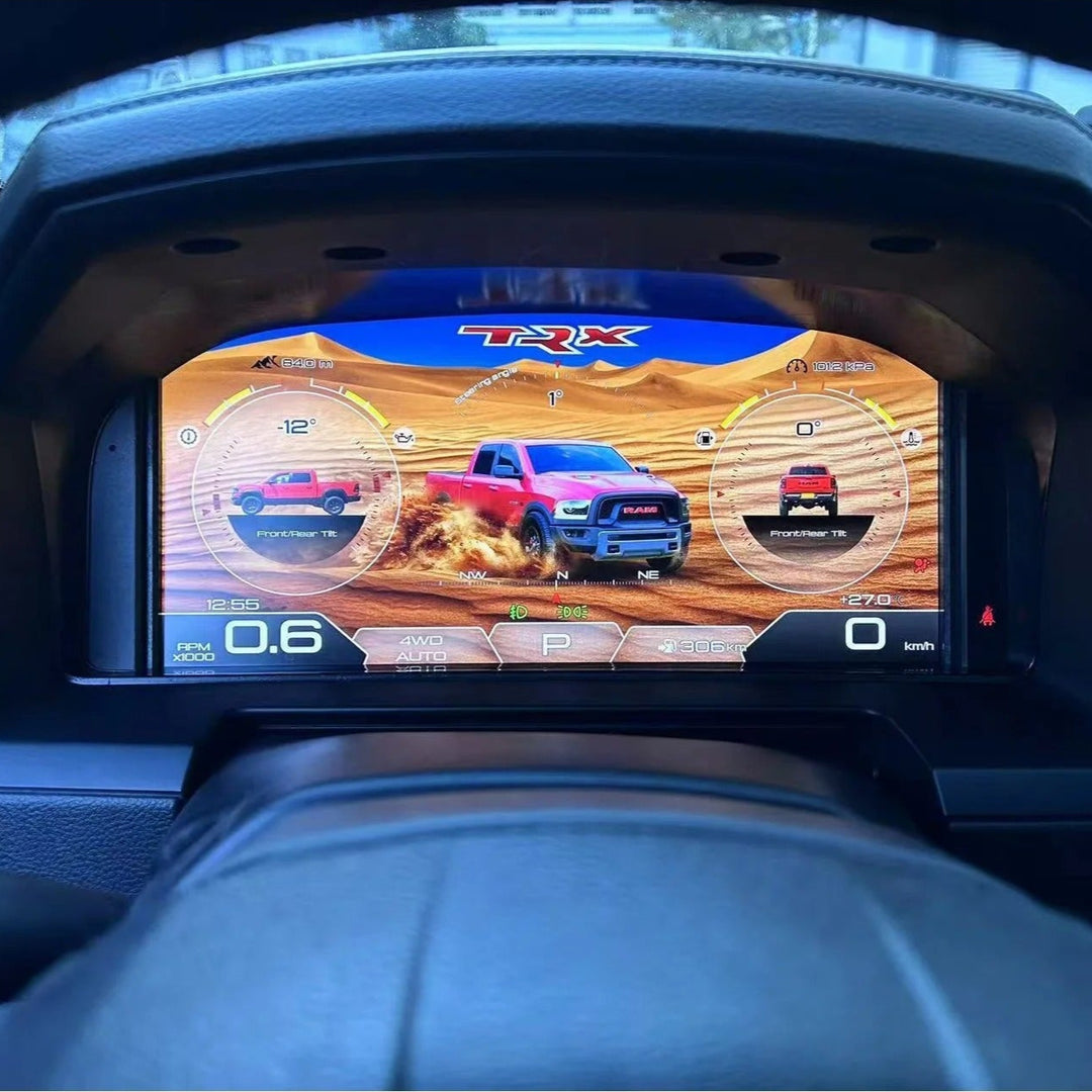 Dodge Ram Digital Cluster Upgrade for 2008-2018 | Speedometer &amp; Dashboard Screen