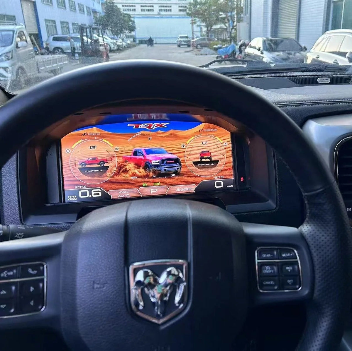 Dodge Ram Digital Cluster Upgrade for 2008-2018
