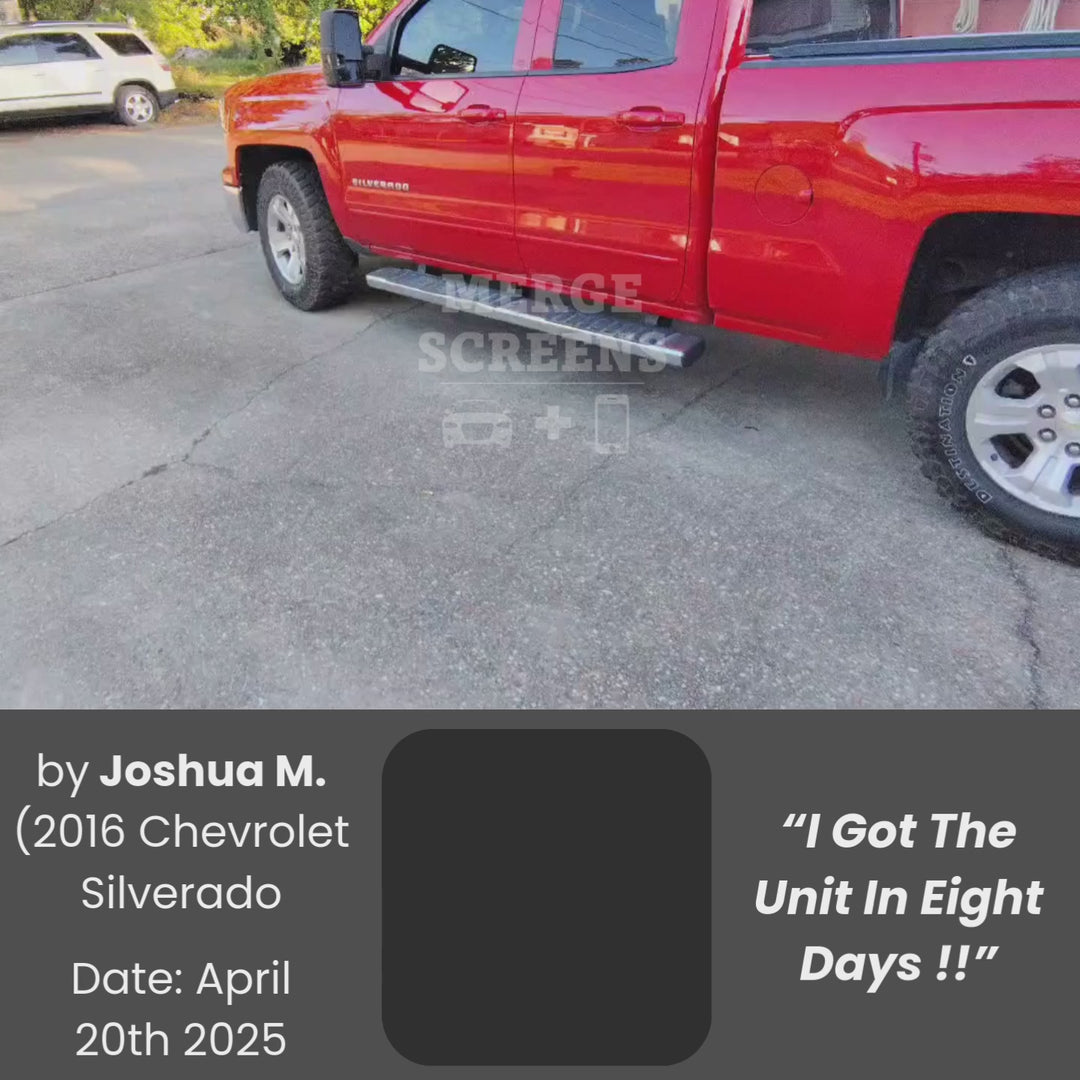Chevrolet Silverado Tesla Screen