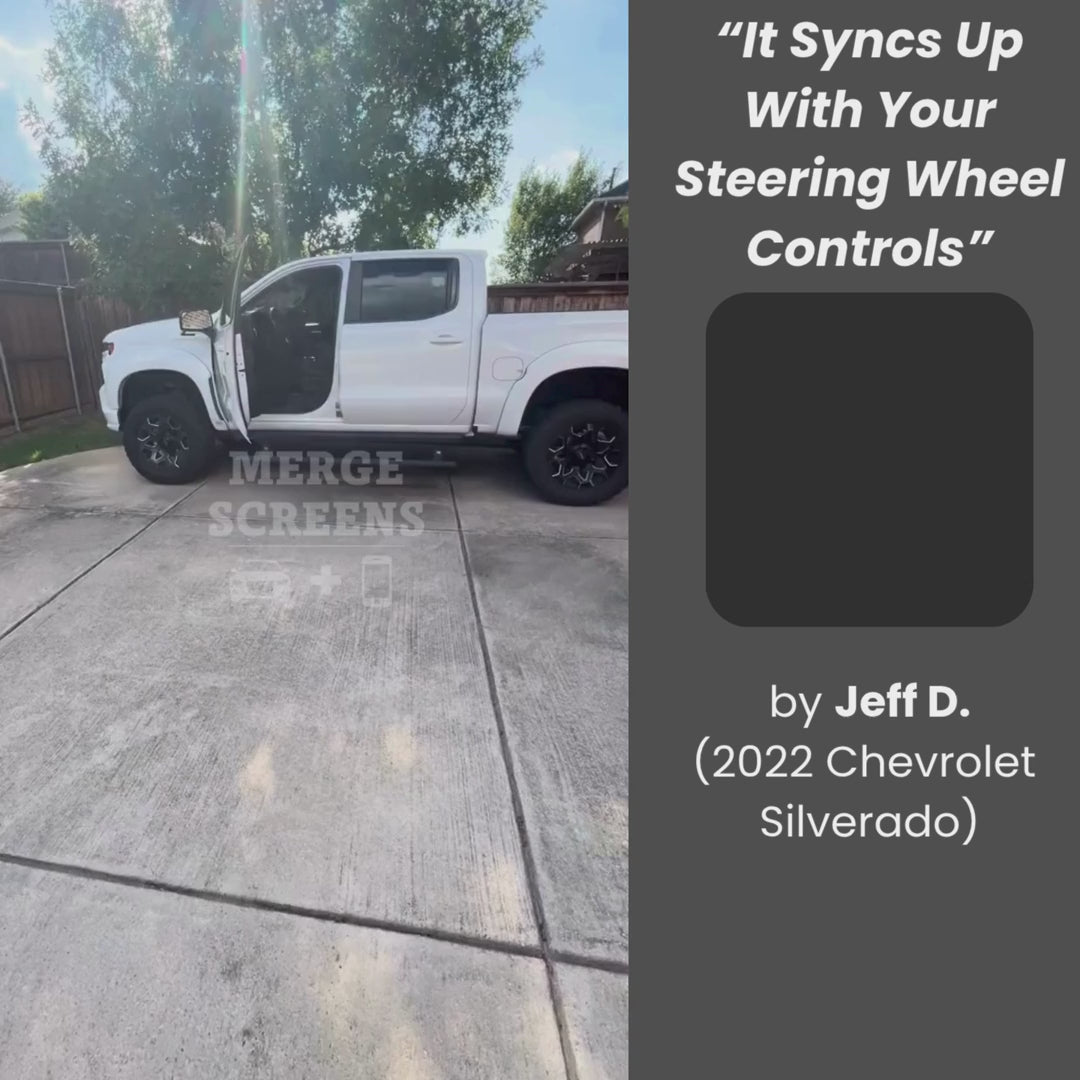 Chevrolet Silverado Tesla Screen 2007-2026