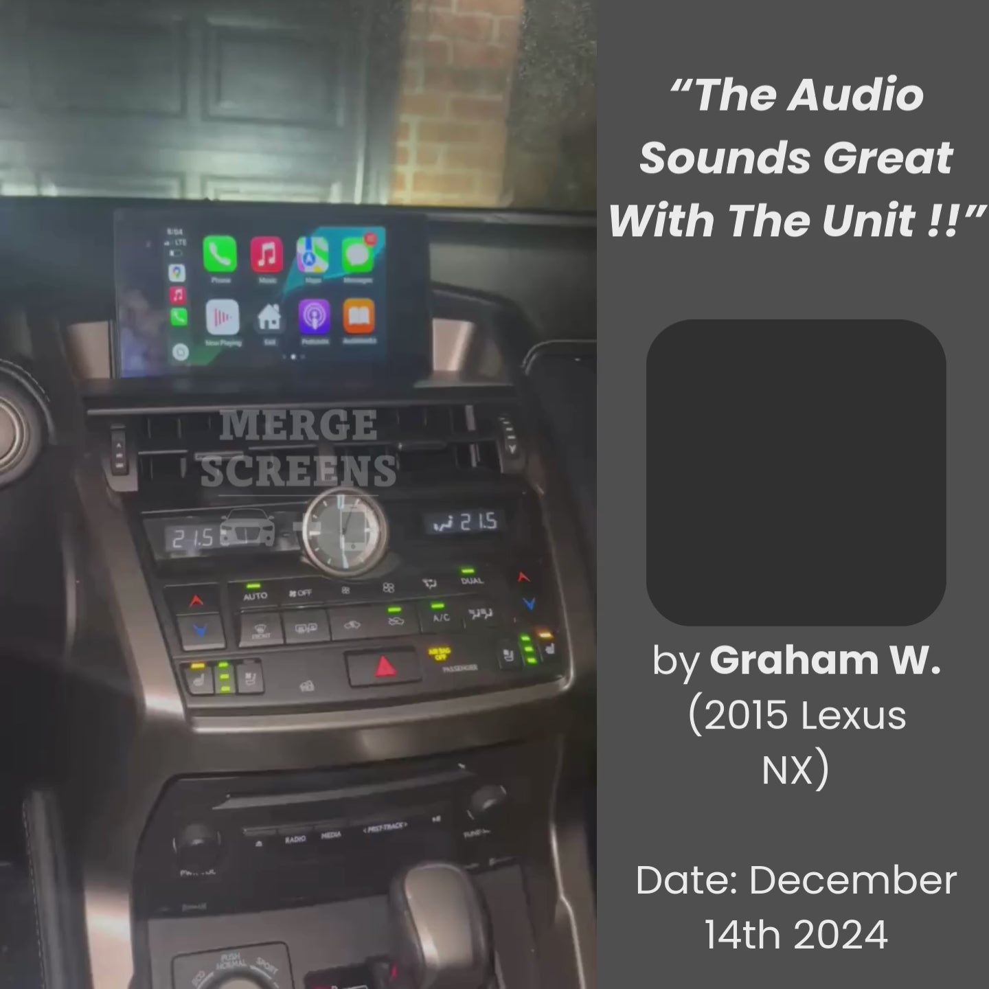 Lexus NX Apple Carplay & Android Auto Module 2013-2021