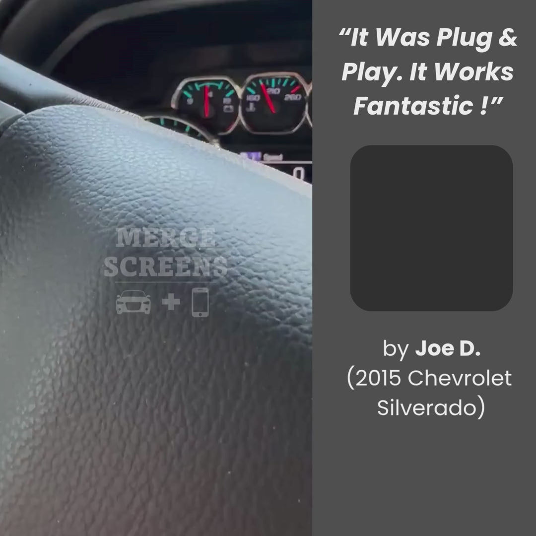 Chevrolet Silverado Tesla Screen 2007-2026
