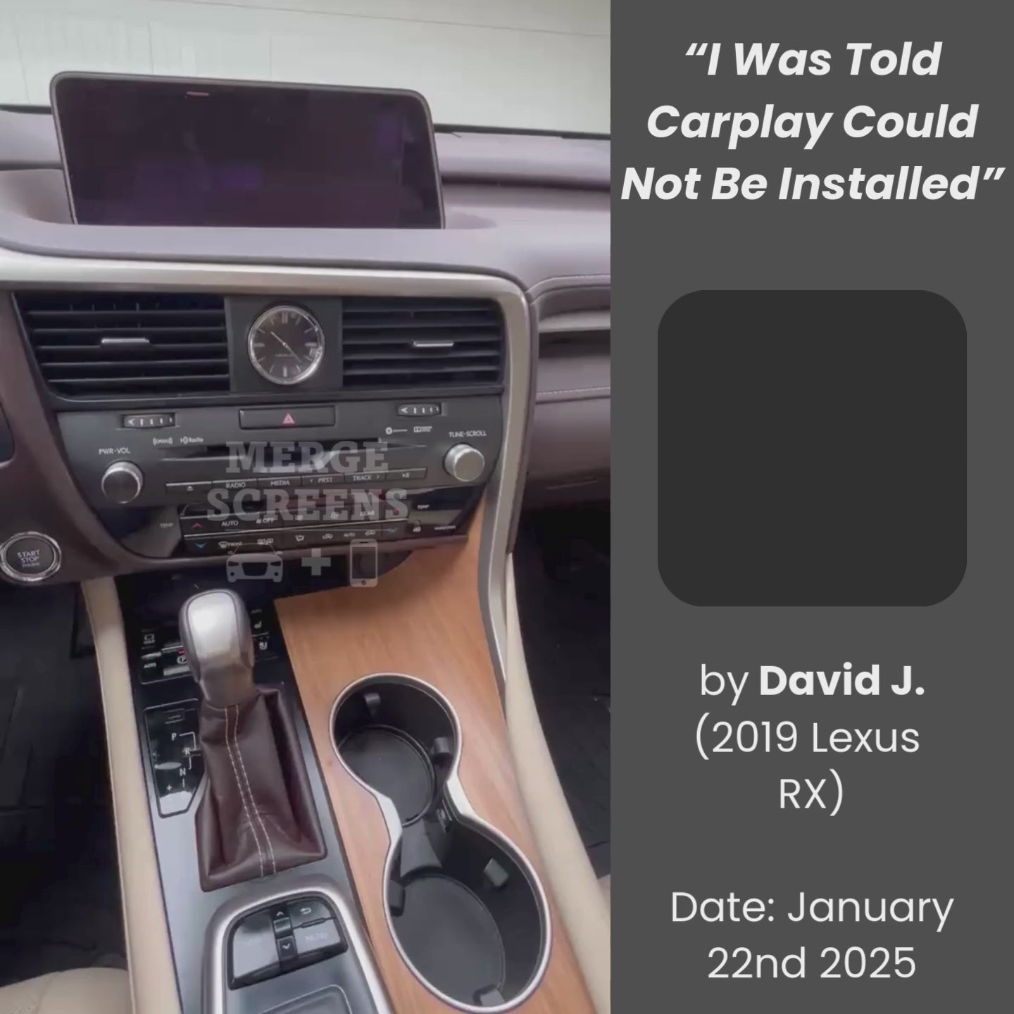 Lexus RX 350 Apple Carplay Upgrade Module 2016-2021