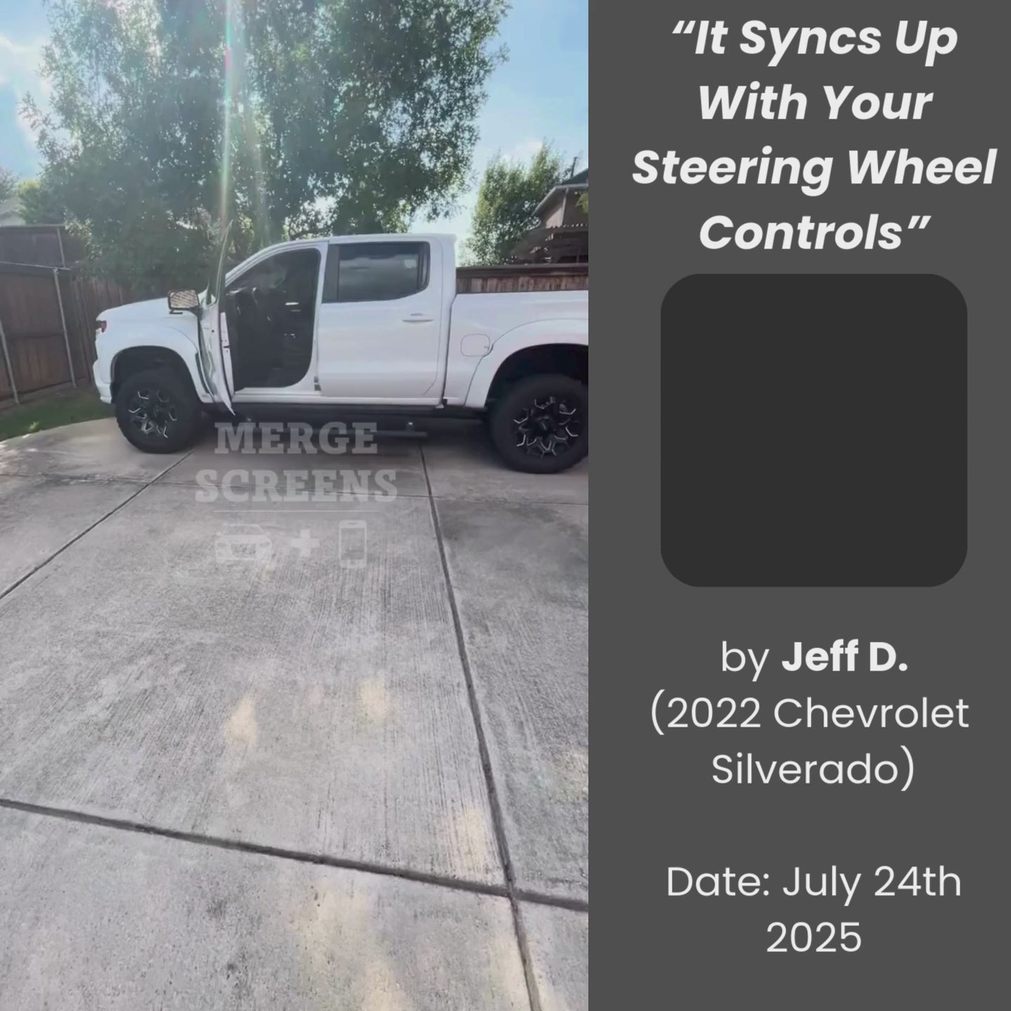 Chevrolet Silverado Tesla Screen 2014-2025