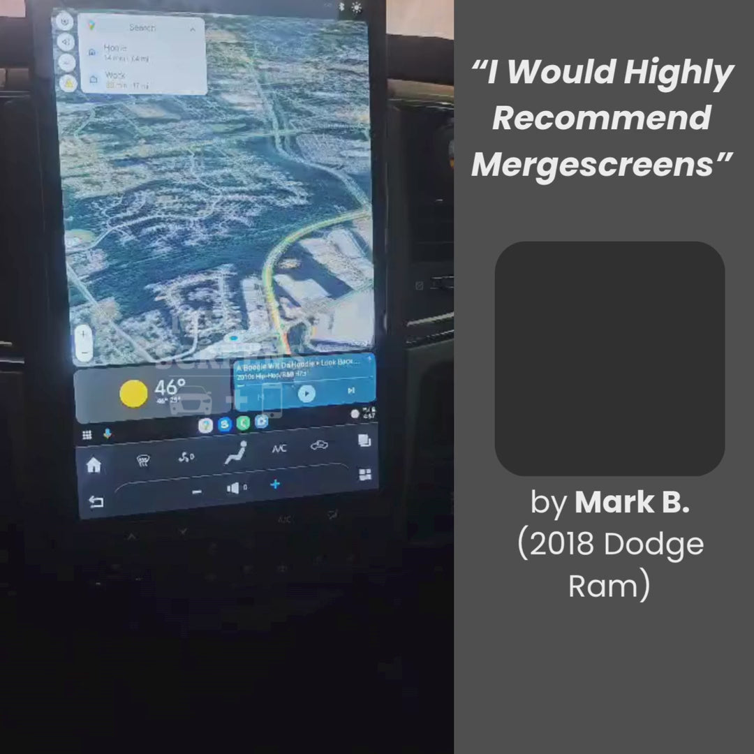 Dodge Ram Tesla Screen 2009-2024