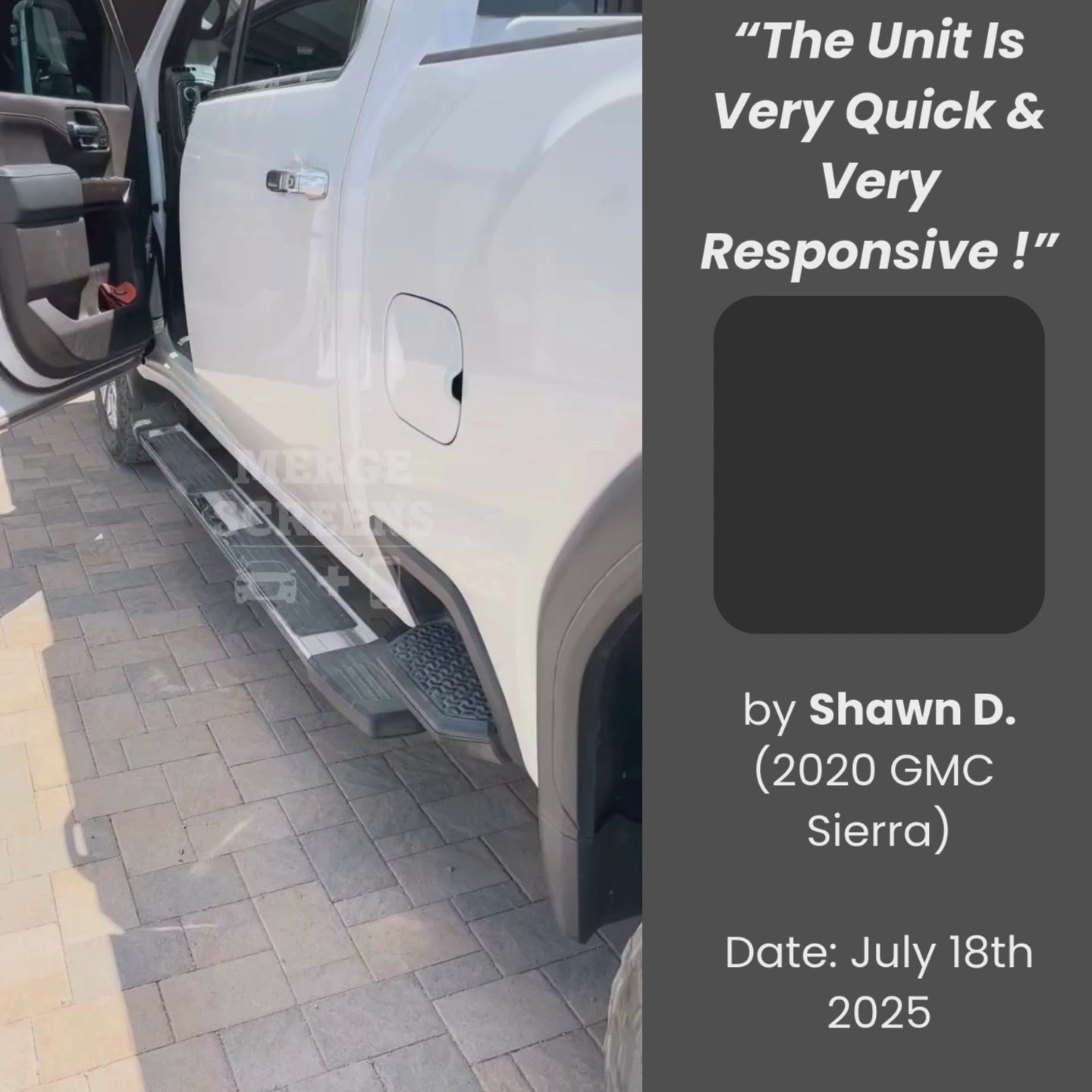 GMC Sierra Tesla Screen 2014-2025