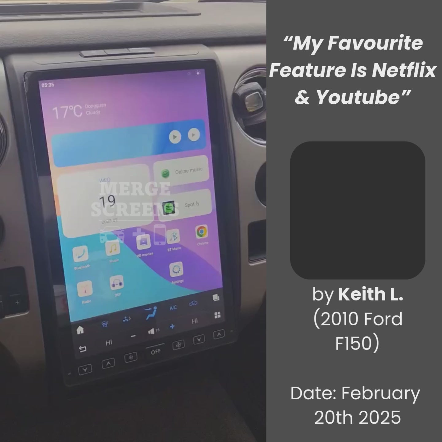 Ford F150 Tesla Screen 2009-2021