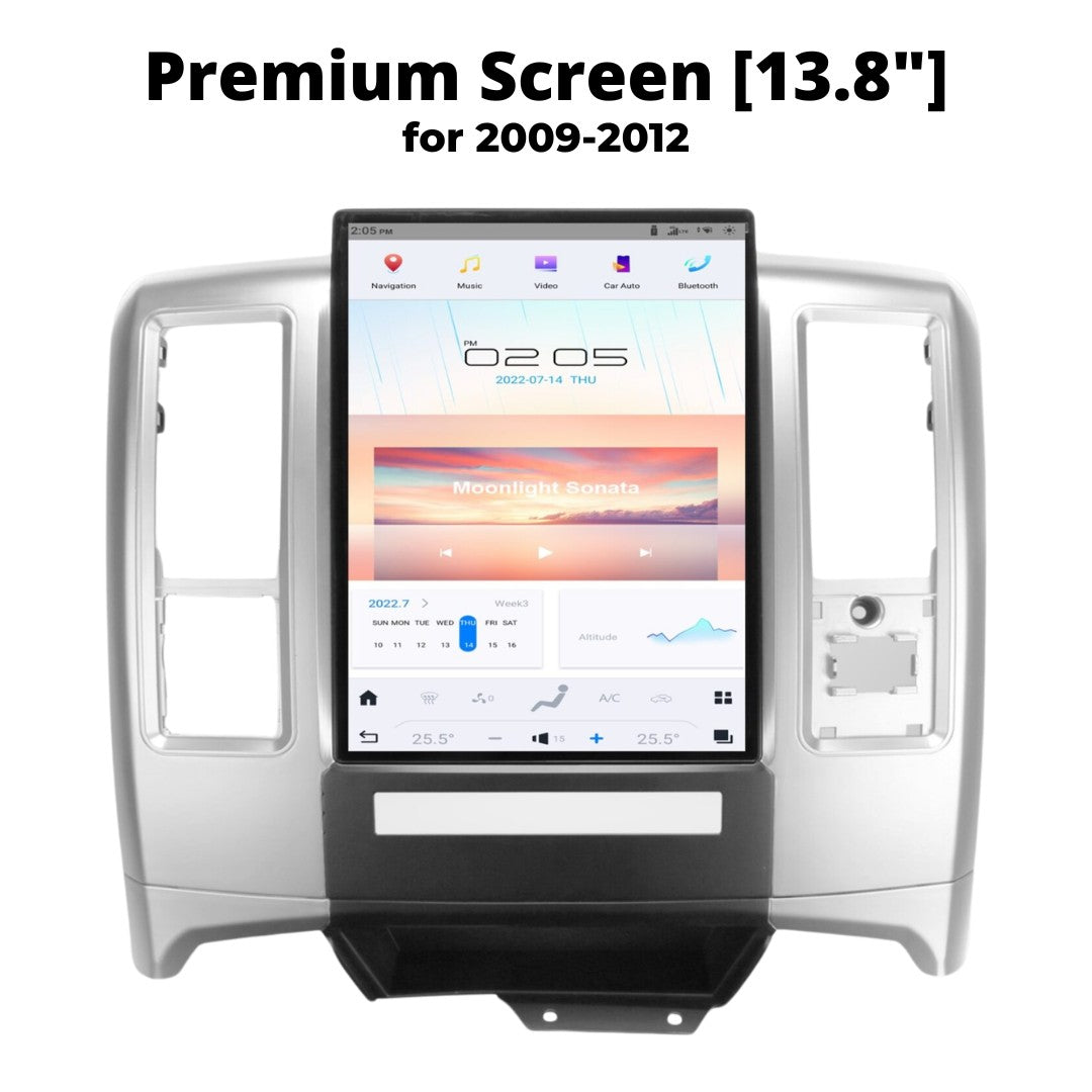 Dodge Ram Tesla Screen 2009-2024