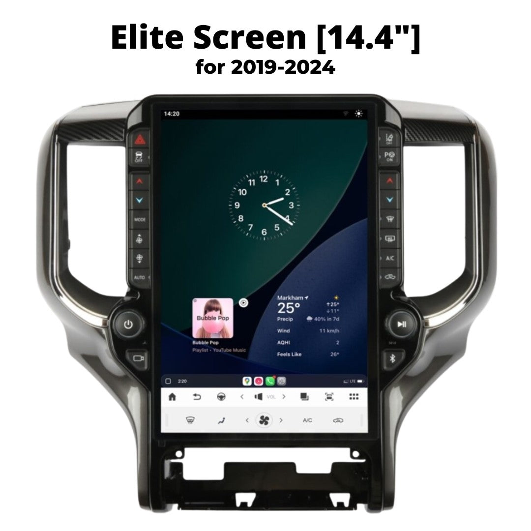 Dodge Ram Tesla Screen 2009-2024