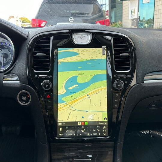 Tesla-style Carplay Screen for Chrysler 300C