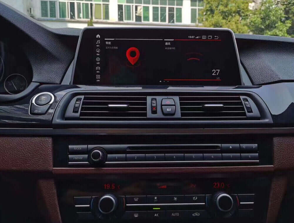 Installed Apple Carplay & Android Auto Screen on an BMW Series 5