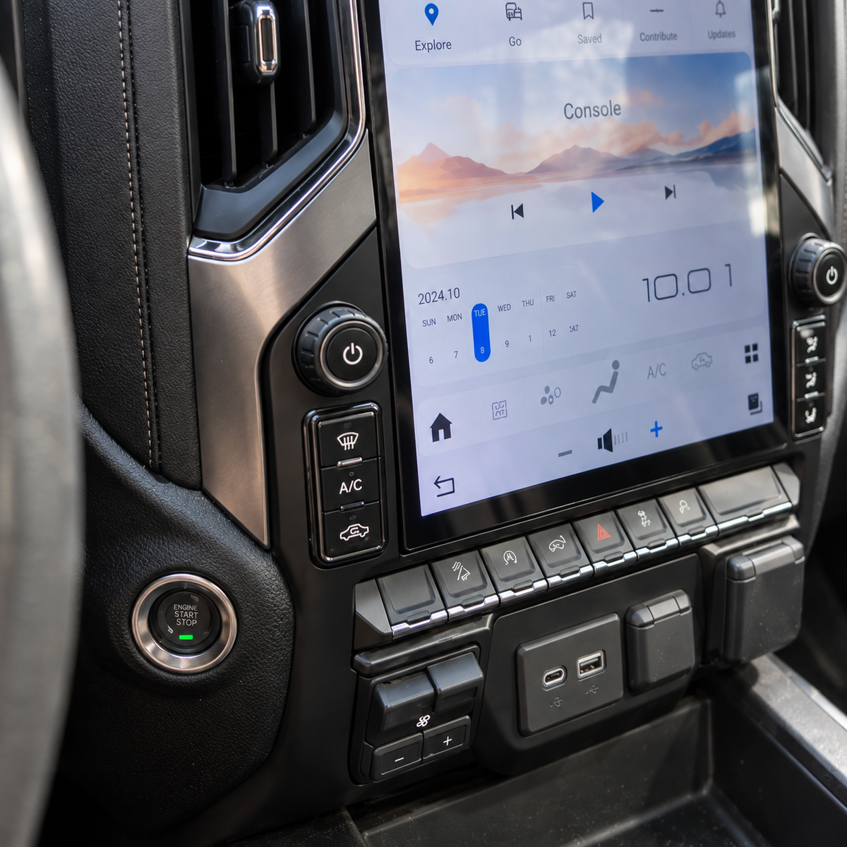 Chevrolet Silverado Tesla Screen 2007-2026 B-Version