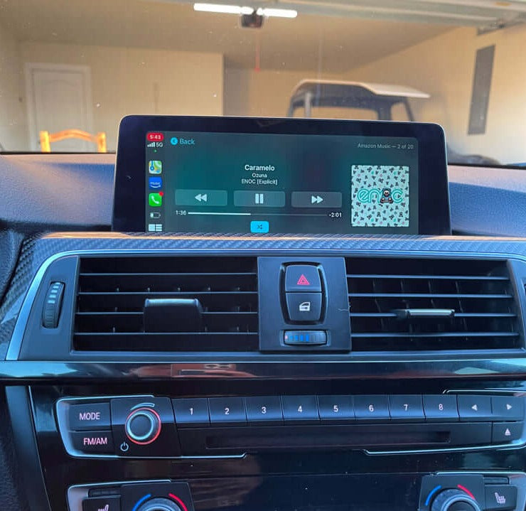 Installed Apple Carplay & Android Auto Module on a BMW Series 1