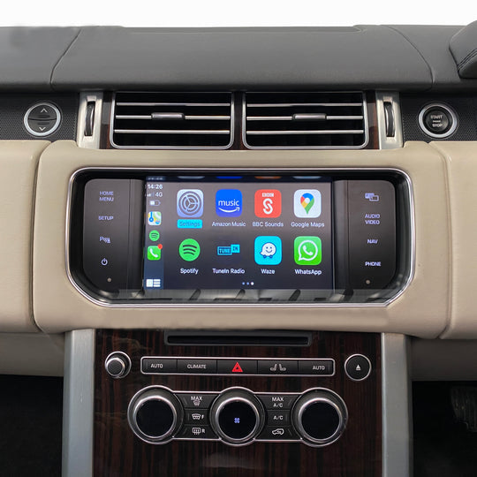 Installed Apple Carplay &amp; Android Auto Screen on an Range Rover Evo