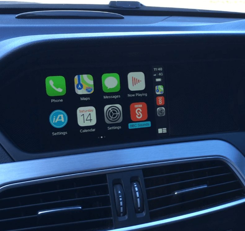 Installed Apple Carplay & Android Auto Module on an Mercedes GLK-Class