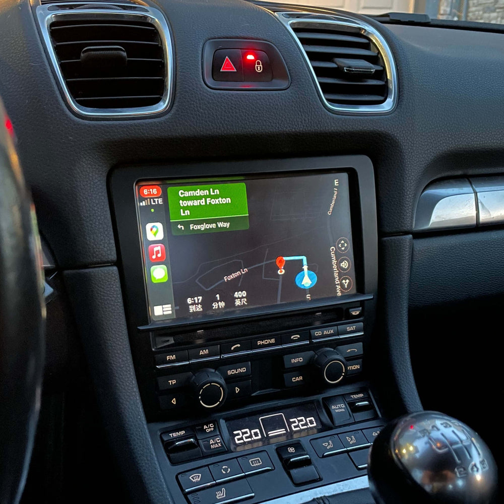 Installed Apple Carplay & Android Auto Module on an Porsche Boxster