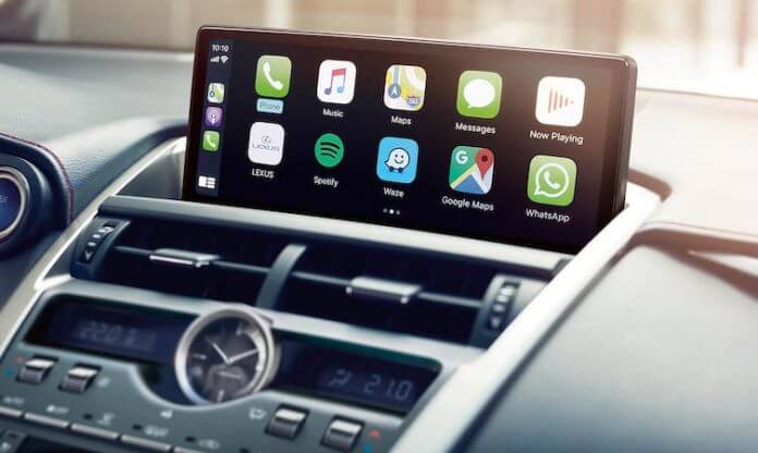 Installed Apple Carplay & Android Auto Screen on an Lexus NX