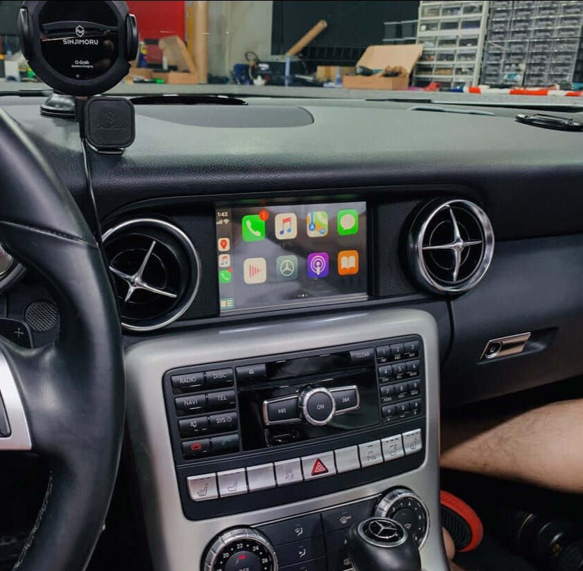 Installed Apple Carplay & Android Auto Module on an Mercedes SLK