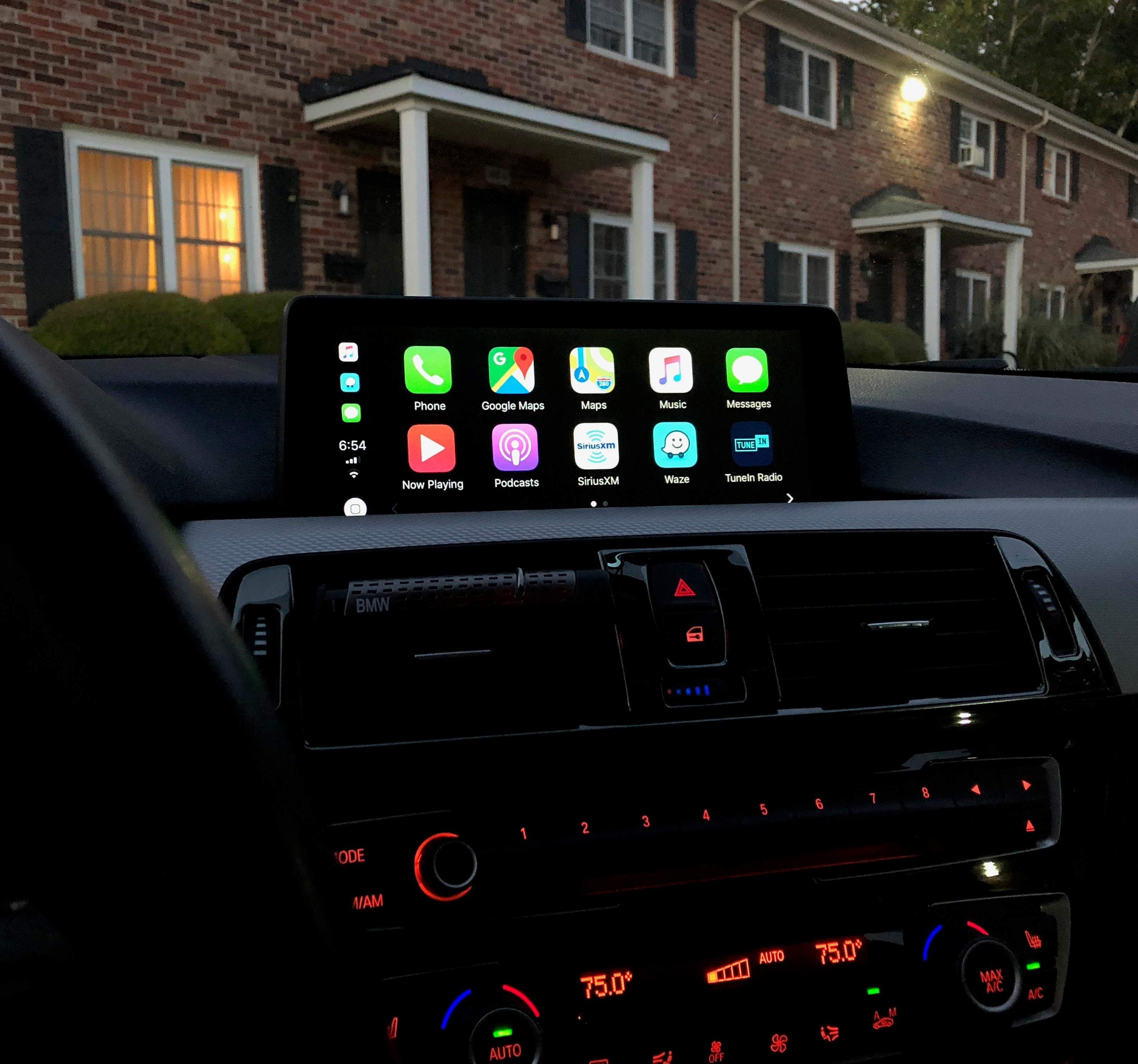 Installed Apple Carplay & Android Auto Module on an BMW Series 2