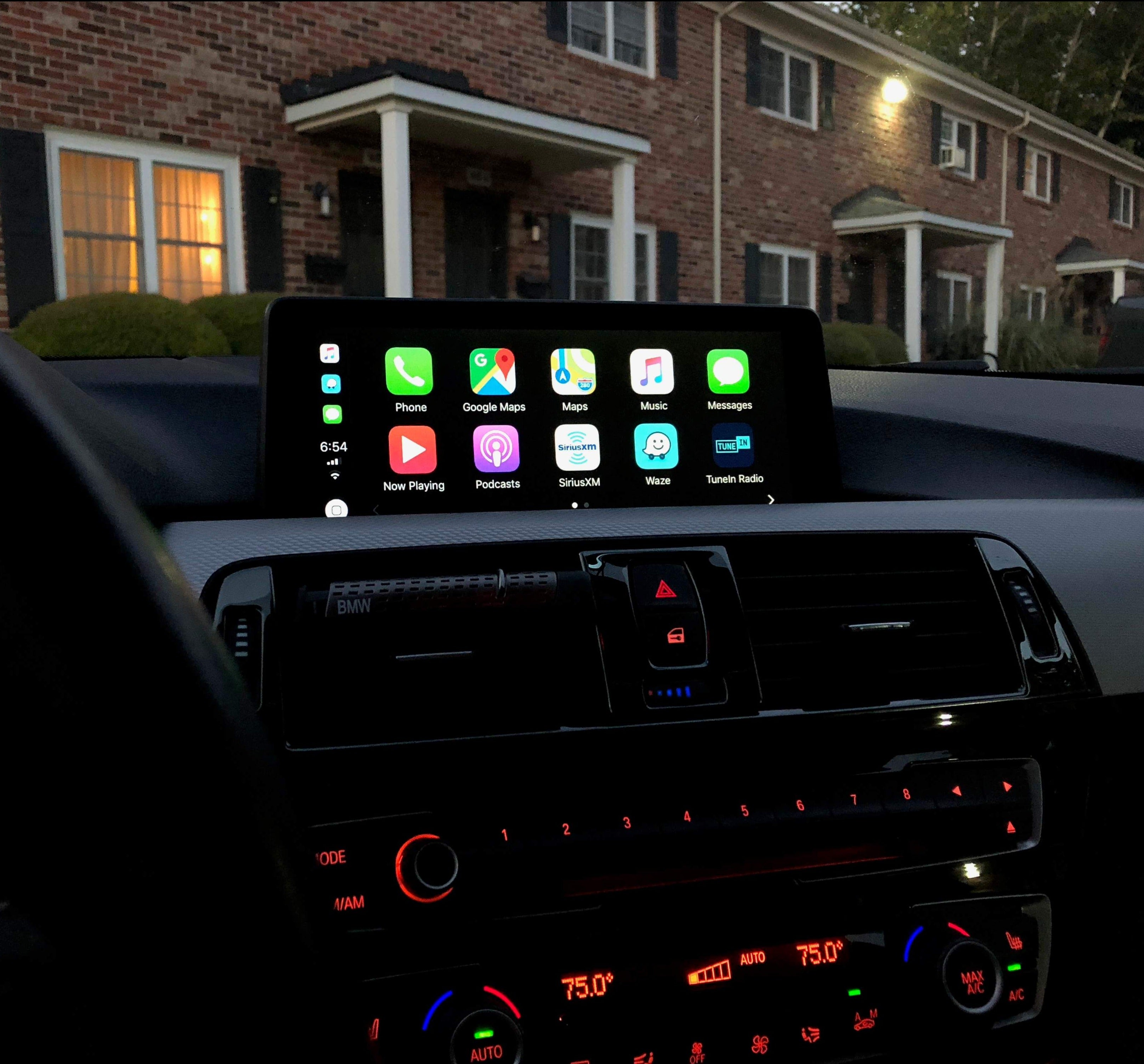 Installed Apple Carplay & Android Auto Module on an BMW Series 7