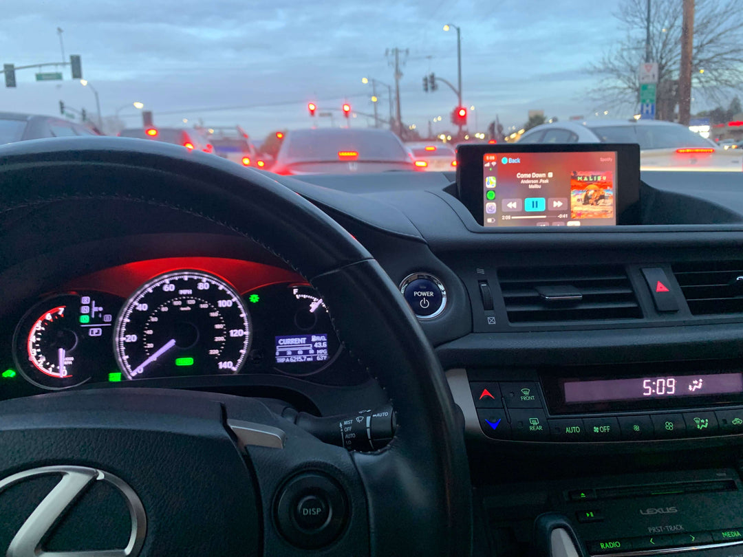 Installed Apple Carplay & Android Auto Module on an Lexus CT