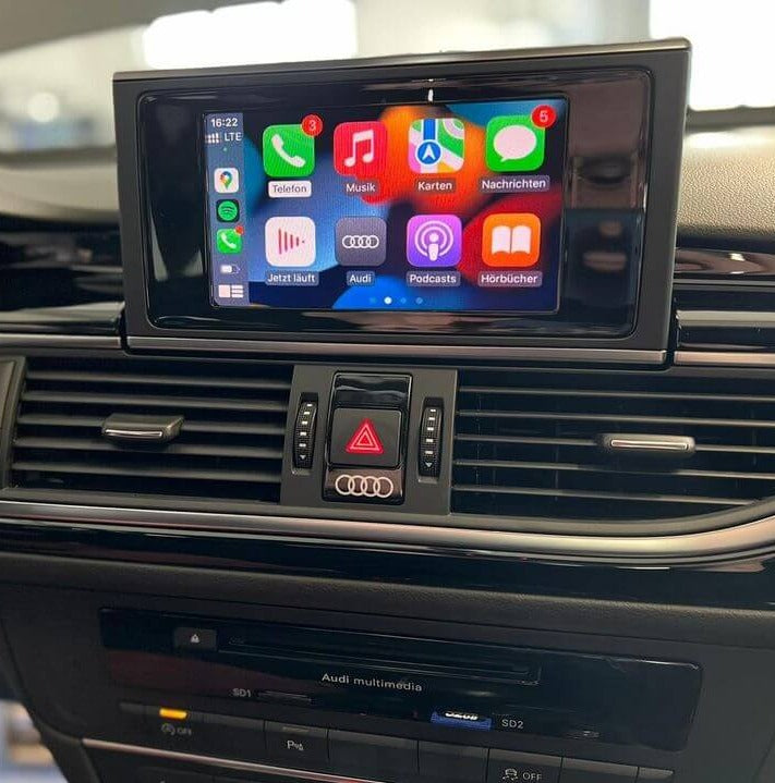 Installed Apple Carplay & Android Auto Module on an Audi A8